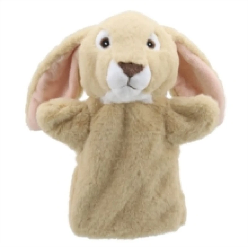 Image of The Puppet Company Eco Animal Puppet Buddies - Rabbit Multi unisex