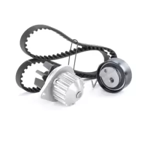 Image of GATES Water Pump + Timing Belt Kit PEUGEOT,CITROEN KP15574XS 1609525080,1610793180