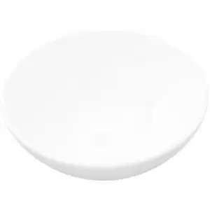 Image of Vidaxl - Ceramic Bathroom Sink Basin White Round White