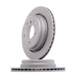 Image of ZIMMERMANN Brake disc BMW,ALPINA 150.1286.20 34211163153,34211164175,34211164840 Brake rotor,Brake discs,Brake rotors 34216767060