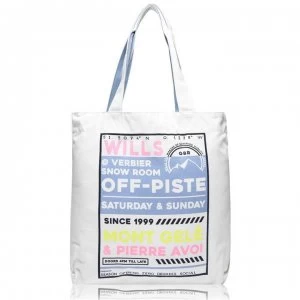Image of Jack Wills Brislington Tote Bag - White
