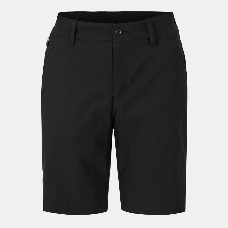 Image of Columbia Leslie Falls Walking Shorts Womens Black female 8 (XS)