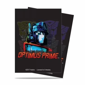 Image of Ultra Pro Transformers Optimus 65 Standard Sleeves