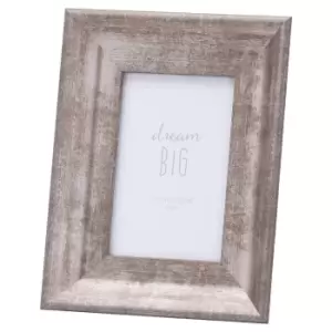 Image of Convex Matt Silver 4X6 Frame