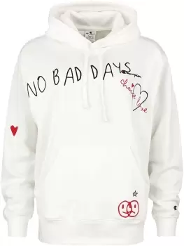 Image of Champion Made with Love - Hodded Sweatshirt Hooded sweater white