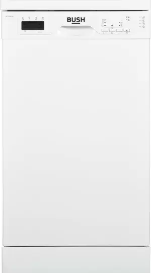 Image of Bush BFSLSAE9W Slimline Freestanding Dishwasher
