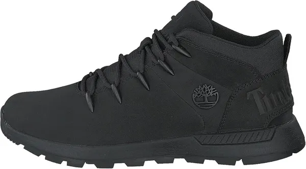 Image of Timberland - Sprint Trekker Waterproof Mid Boot for Men in Black, Man, Black, Size: 12.5