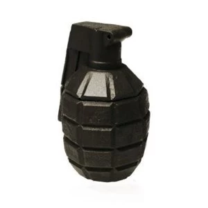 Image of Black Concrete Grenade For Him Candle