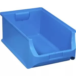 Image of Open fronted storage bin, LxWxH 500 x 310 x 200 mm, pack of 6, blue