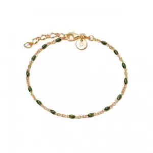 Image of Treasures Green Beaded Bracelet BBR01_GP