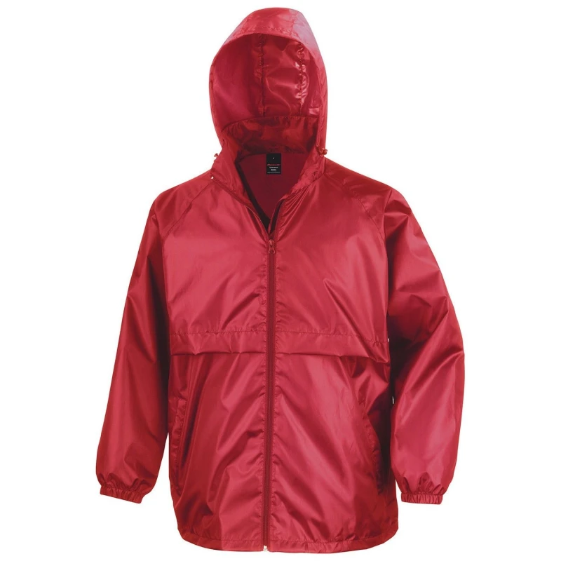 Image of Result Core Mens Windbreaker in Red Size: Small Red Male S