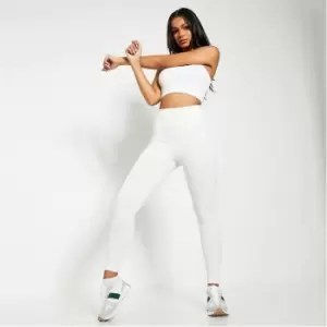 Image of I Saw It First Seamless Ribbed Legging - White