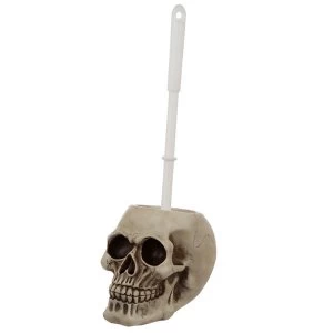 Image of Skull Head Toilet Brush