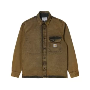 Image of carhartt wip Outerwear Men Brown Cotone