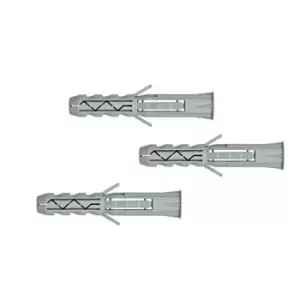 Image of Moderix Wall Plug 3 Way Expansion Window Door Frame Concrete Brick Rawl - Size 8