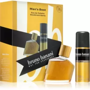 Image of Bruno Banani Mans Best Gift Set 30ml Eau de Toilette + 50ml Deodorant Spray