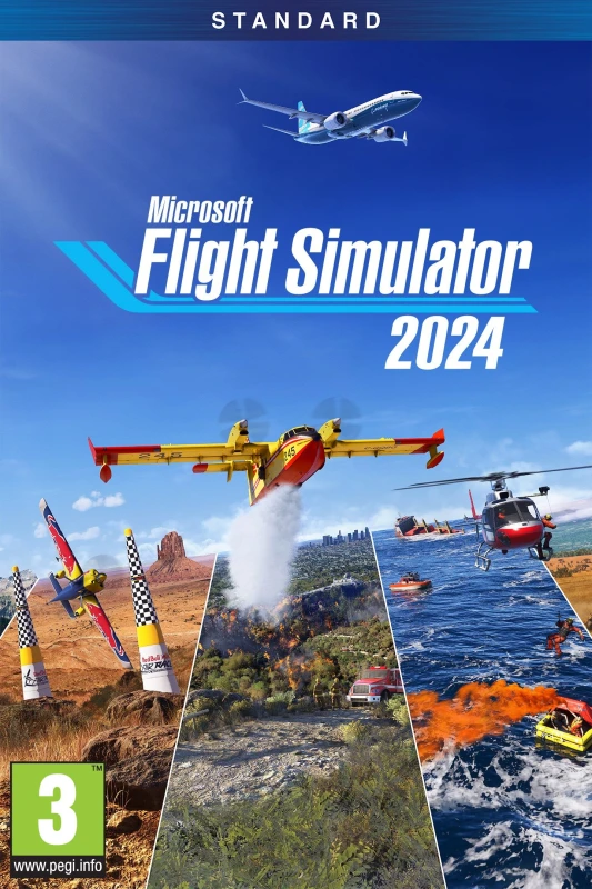 Image of Microsoft Flight Simulator 2024 Standard Edition (Pre-Purchase/Launch Day) for Xbox Series X/Xbox Series S/PC - Digital Download