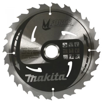 Image of Makita MFORCE Wood Cutting Saw Blade 165mm 10T 30mm