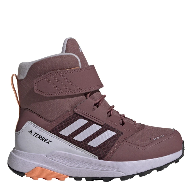 Image of adidas Kids Terrex Trailmaker Walking Shoes Quicri/Sild/Amb unisex 3.5 (36)