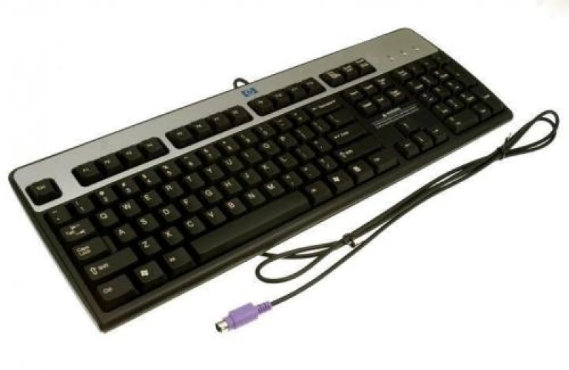 Image of HP 355630-335 keyboard PS/2 QWERTY Dutch Black. Silver
