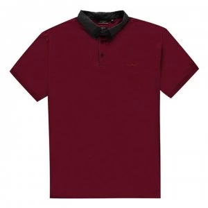 Image of Pierre Cardin XL Polo Shirt Mens - Burgundy