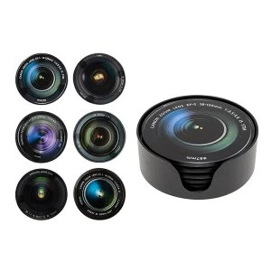 Image of Camera Lens Coaster Set of 6