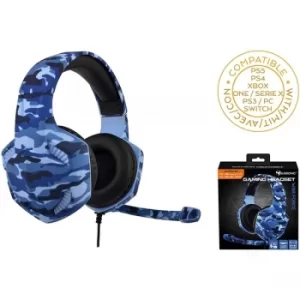 Image of Blue Camo Subsonic Gaming Headset