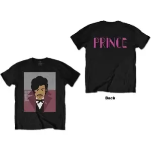 Image of Prince - Many Faces Unisex XX-Large T-Shirt - Black