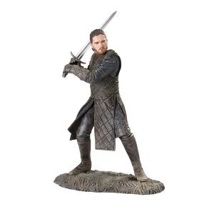 Image of Game of Thrones Jon Snow Battle of the Bastards Figure