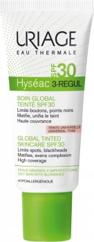 Image of Uriage Hyseac 3-Regul Global Tinted Skin-Care SPF30 40ml