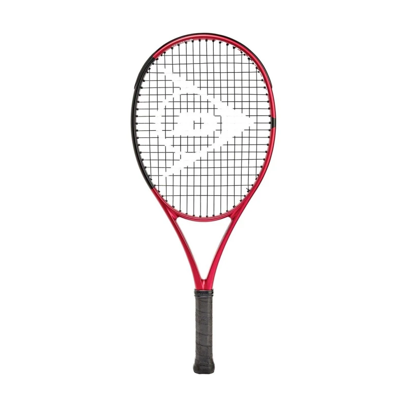 Image of Dunlop CX 200 LS Tennis Racket Juniors - Red Red 25 Inch