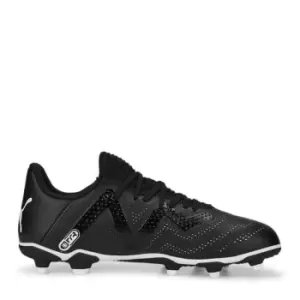 Image of Puma Future.4 Firm Ground Football Boots Juniors - Black