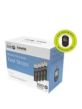 Image of Kinetik Kinetik Wellbeing Blood Glucose Test Strips - 100 pack, One Colour, Women