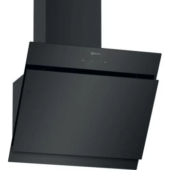 Image of Neff N50 D65IHM1S2B 60cm Angled Chimney Cooker Hood