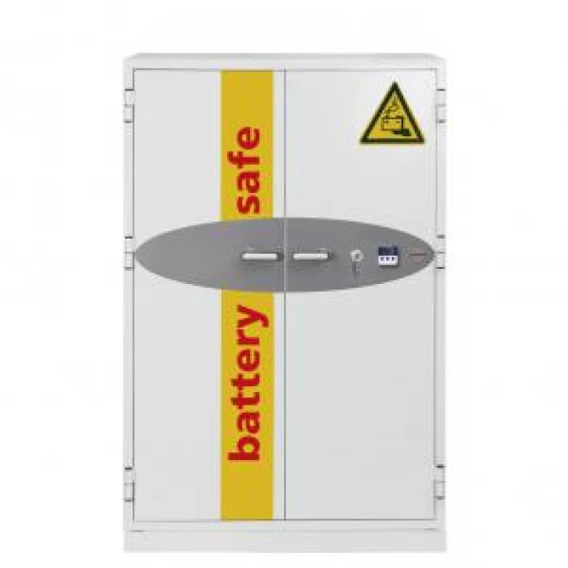 Image of Phoenix Battery Commander BS1934K Size 4 Storage Safe with Key Lock BS1934K