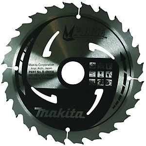 Image of Makita B 08056 M force 24 Teeth Circular Saw Blade 190 x 30mm