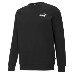Image of Puma Mens ESS Small Logo Crew Puma Black XSmall