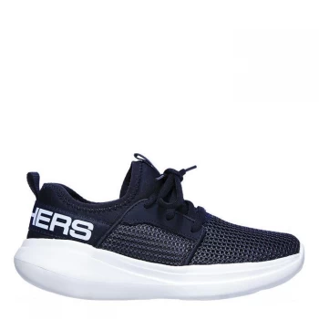 Image of Skechers GR Fast Junior Boys Trainers - Navy