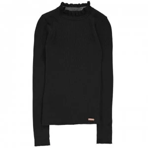 Image of Firetrap Rib Jumper Junior Girls - Midnight