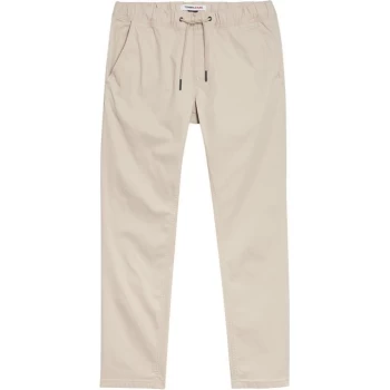 Image of Tommy Jeans Scanton Dobby Trousers - Soft Beige ABN