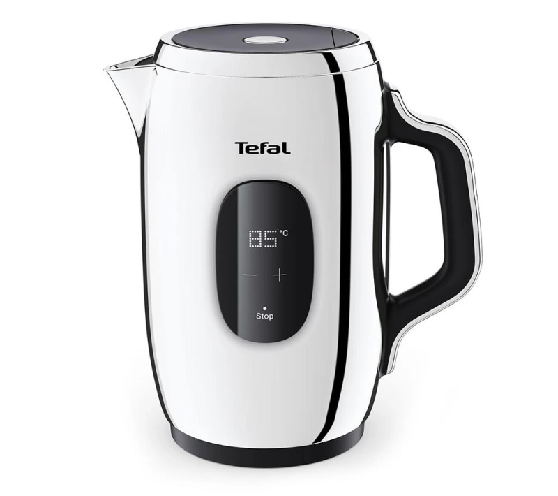Image of TEFAL Majestuo KI883D42 Jug Kettle - Silver/Grey 3045387291860