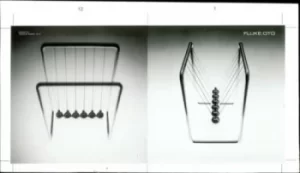 Image of Fluke Oto 1985 UK artwork PROOF ARTWORK