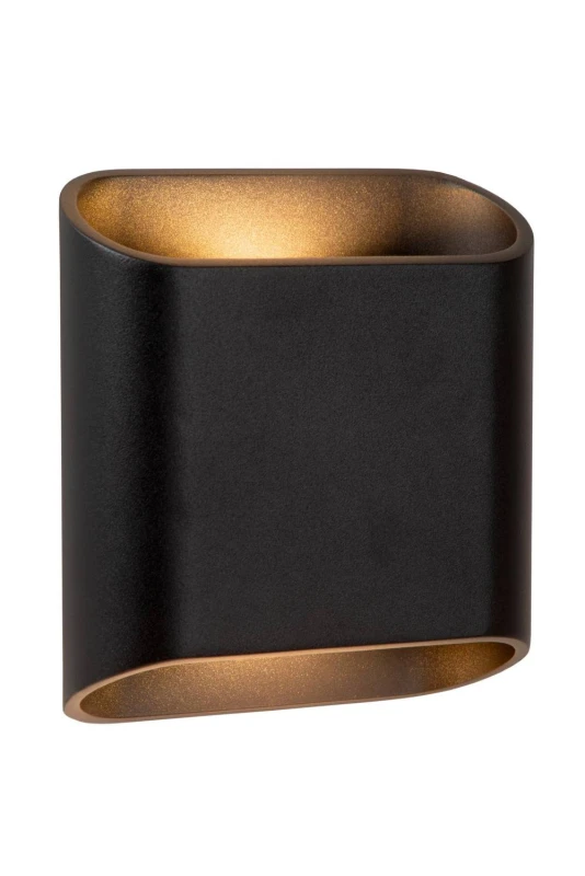 Image of Netlighting Atila Wall light Outdoor LED Dim. 2700K IP65 Black Unisex