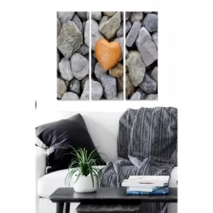 Image of MDF526661 Multicolor Decorative MDF Painting (3 Pieces)