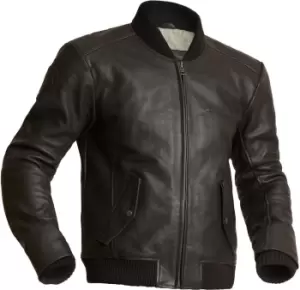 Image of Halvarssons Torsby Motorcycle Leather Jacket, brown, Size 54, brown, Size 54