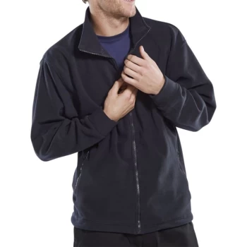 Image of Standard Fleece Jacket Navy Blue - Size XL