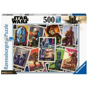 Image of Ravensburger Star Wars: Mandalorian jigsaw Puzzle - 500 Pieces