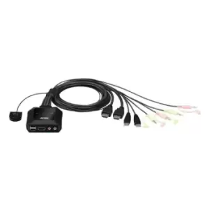 Image of Aten CS22H KVM switch Black