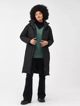 Image of Regatta Cambrie Baffled/quilted Jackets, Black, Size 14, Women