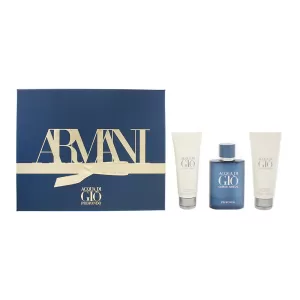 Image of Giorgio Armani Acqua di Gio Profondo Gift Set 75ml Eau de Parfum + 75ml Shower Gel + 75ml Aftershave Balm